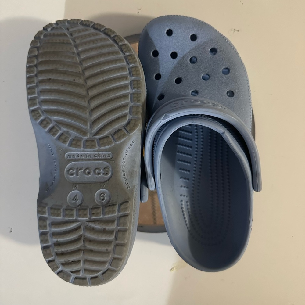Light blue crocs